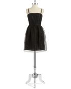 Shoshanna Strapless Fit And Flare Dress - Lyst