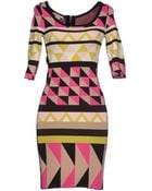 Pinko Short Dress - Lyst