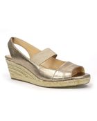Ellen Tracy Kendall Wedge Sandals - Lyst