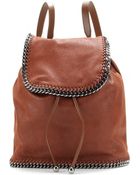 Stella McCartney Faux-Suede Backpack - Lyst