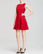 4.collective Dress - Anna Sleeveless Pintuck Jersey Flare Skirt Sheath - Lyst