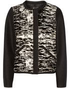 Isabel Marant Bremon Printed Calf Hair And Wool-Felt Jacket - Lyst