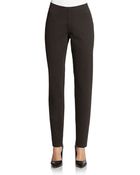 Eileen Fisher Coffee Slim Pants - Lyst