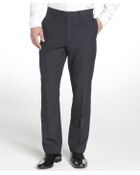 Tommy Hilfiger Navy Textured Dress Pants - Lyst