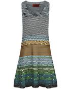 Missoni Scallop Fit and Flare Dress - Lyst