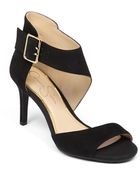 Jessica Simpson Marrionn Leather Sandal Heels - Lyst