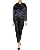 3.1 Phillip Lim Satin Bomber Jacket With Applique - Lyst