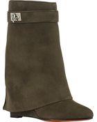 Givenchy Sharktooth Pant-Leg Ankle Booties - Lyst