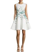 Erin Erin Fetherston Floral-Print Fit-And-Flare Dress - Lyst
