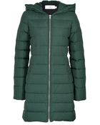 Closed Quilted Coat - Lyst