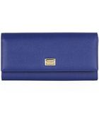 Dolce & Gabbana Flap Logo Wallet - Lyst