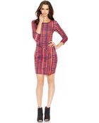 Rachel Rachel Roy Long-Sleeve Printed Dress - Lyst