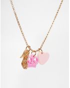 Tatty Devine Queen Charm Necklace - Lyst