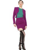 Antonio Berardi Viscose Blend Cady Jacket - Lyst