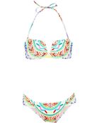 Mara Hoffman Jungle Trip V-Wire Bikini - Lyst
