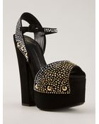 Giuseppe Zanotti Studded Platform Sandals - Lyst