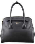 Prada Saffiano Cuir Large Double-Zip Tote Bag - Lyst