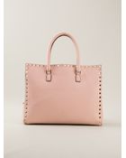 Valentino 'Rockstud' Tote - Lyst