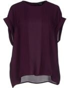 Theory Blouse - Lyst