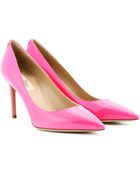 Valentino New Plain Patentleather Pumps - Lyst