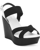 Charles By Charles David Riviera Platform Wedge Sandals - Lyst
