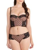 Blush Lingerie Top Of The Longline Bustier Bra - Lyst