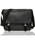 Tommy Hilfiger Medium Th Coated Messenger Bag - Lyst