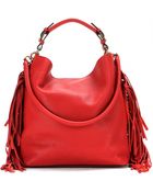 Marni Fringed Leather Tote - Lyst
