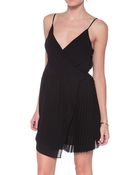 Krisa Pleated Dress - Lyst