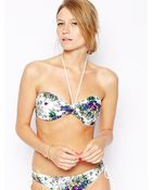 Oasis Floral Blossom Bikini Top - Lyst