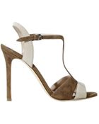 Alberto Guardiani Shoes Sandal T Heel 10 Suede - Lyst