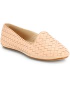 Bottega Veneta Woven Leather Smoking Slippers - Lyst
