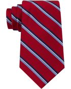 Tommy Hilfiger Extra Long Stripe Tie - Lyst