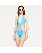 Ralph Lauren Collection Sidetie Monokini - Lyst