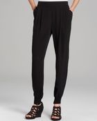 Eileen Fisher Ankle Pants with Zip Cuffs - Lyst