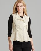 Guess Vest - Lauren Faux Leather - Lyst