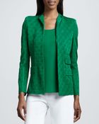 Misook Lilly Textured Jacket - Lyst