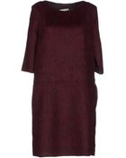 Hache Short Dress - Lyst