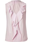 Diane von Furstenberg Light Lila Day Lily Bobbie Top - Lyst