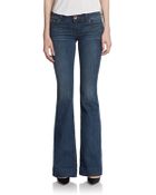 J Brand Seamed Bell Bottom Jeans - Lyst