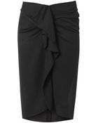 Isabel Marant Huston Ruchedfront Pencil Skirt - Lyst