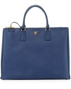 Prada Saffiano Large Executive Tote Bag - Lyst
