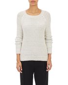 Vince Marled Chunky-Stitch Sweater - Lyst