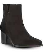 Dune Black Paislie Suede Ankle Boots - Lyst