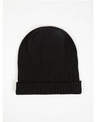 Nonnative Men'S Black Merino Wool Labourer Beanie Hat - Lyst