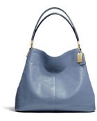 Coach Madison Small Phoebe Shoulder Bag in Leather - Lyst