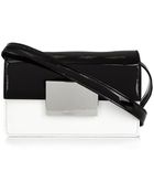 Saint Laurent Lulu Bunny Patent-Leather Cross-Body Bag - Lyst