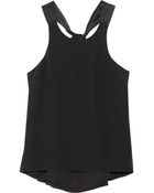 Elizabeth And James Acacia Washed-Silk Top - Lyst