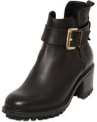 Miista 50Mm Calf Leather Ankle Boots - Lyst