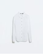 Zara Poplin Shirt - Lyst